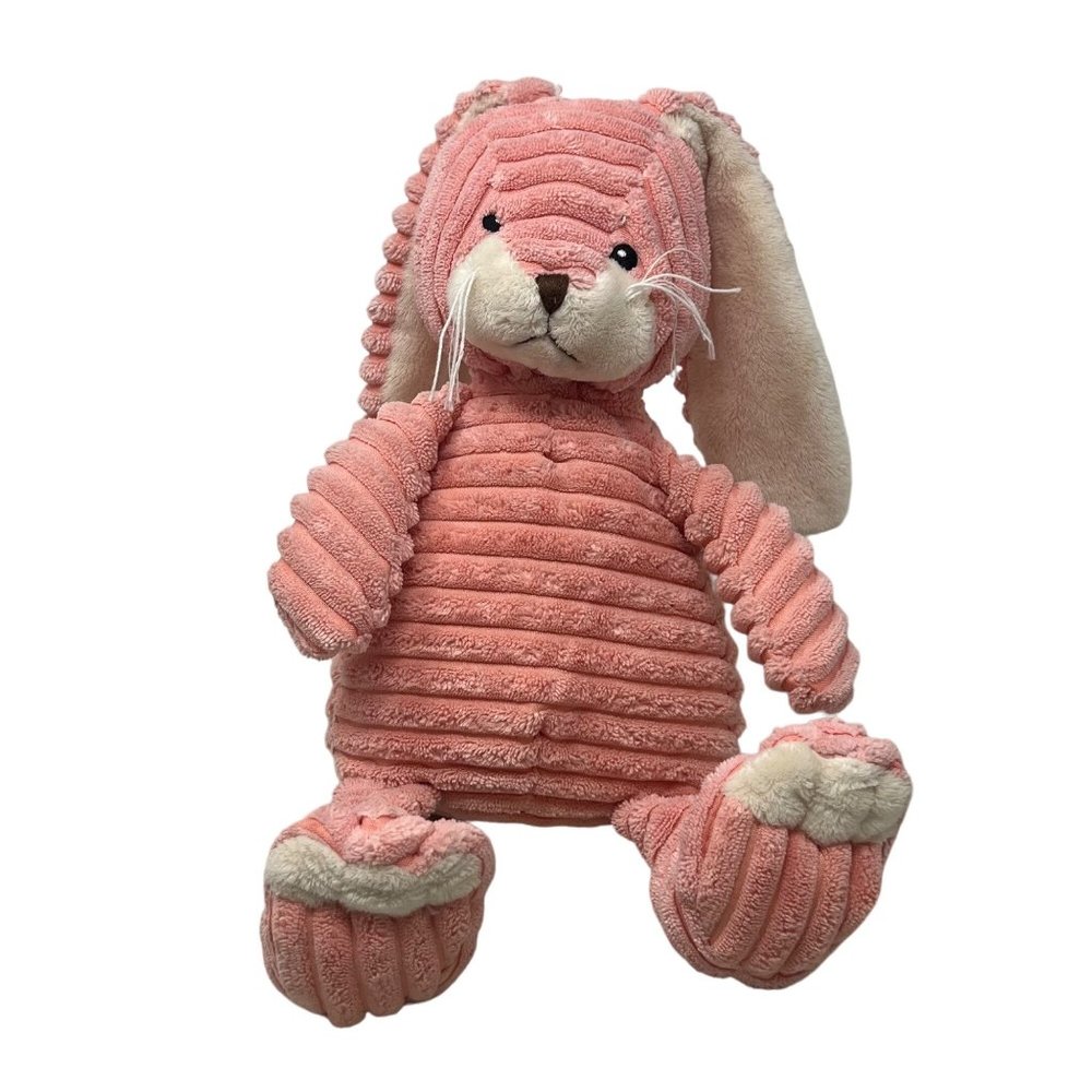Unipak Kordy Bunny Jr. Plush Stuffed Animal Toy Pink White Polyester